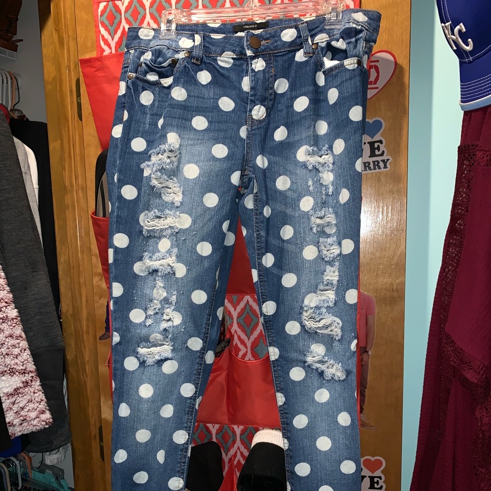 Forever 21 skinny jeans